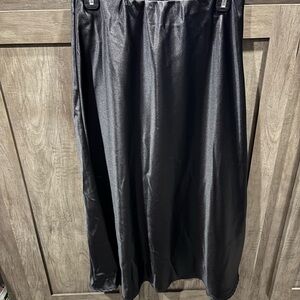 BTFBM Black Satin Skirt sz Medium